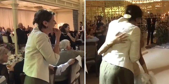 “ქორწილში დედამთილს სიძე-პატარძალმა გრანდიოზული საჩუქარი გაუკეთა, დედამთილი სიხარულისგან ატირდა…”