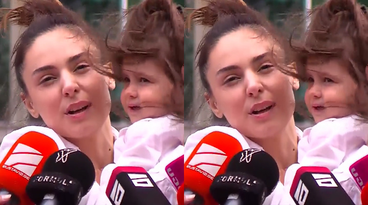 “ჩემთვის მძიმე იყო ამ პირობებში მისი ნახვა… ბავშვს მოეფერა და” – სოფო ნიჟარაძემ და ელის მარიამ მიხეილ სააკაშვილი მოინახულეს