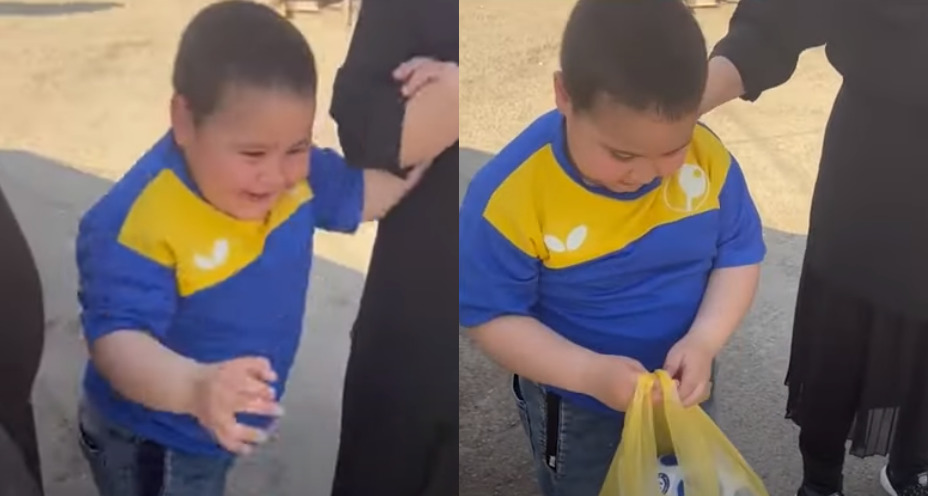 “სხვანაირი ვერ იქნება შაქარას საუკეთესო მეგობარი” – პატარა ლუკას, რომელსაც რამდენიმე დღის წინ ბურთი აჩუქეს, მორიგ ოცნებას აუსრულებენ