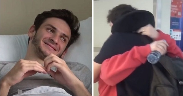 ასე დაემშვიდობა ხვიჩა კვარაცხელიას აეროპორტში შეყვარებული – ემოციურმა ვიდეომ უამრავი ნახვა დააგროვა