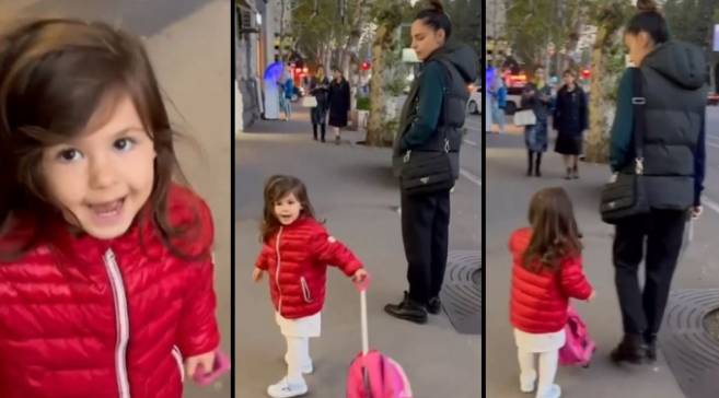 ელის-მარია დედიკოსთან ერთად თბილისის ქუჩებში სეირნობს – სოფო ნიჟარაძე პოზიტიურ კადრებს გვიზიარებს