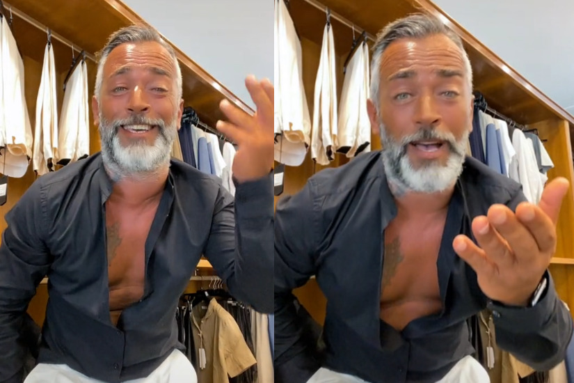 “მამის ასლი” – ალესანდრო კარუსო შვილთან ერთად გადაღებულ ფოტოს აქვეყნებს