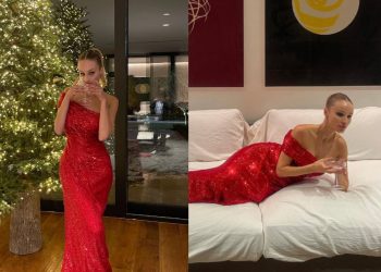 ასე შეხვდა ანუკი არეშიძე ახალ წელს – ნახეთ დიზაინერის დახვეწილი და ელეგანტური ჩაცმულობა და საახალწლო მილოცვა