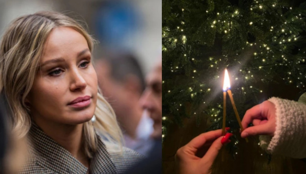 ანუკი არეშიძე შობის ღამიდან ოჯახურ ფოტოებს გვიზიარებს