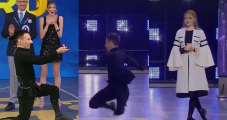 ქართველი მოცეკვავე გინესის რეკორდსმენი გახდა და საყვარელ ქალს ხელი სთხოვა -კადრები მილანის ტელევიზიიდან