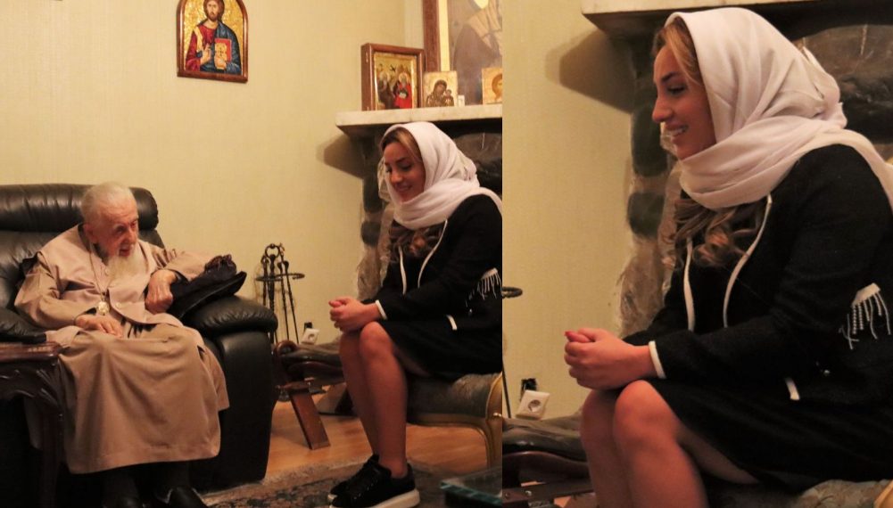 “პატრიარქმა იგი დალოცა და წარმატებები უსურვა” – ნახეთ პატრიარქის და ნუცა ბუზალაძის ემოციური შეხვედრა