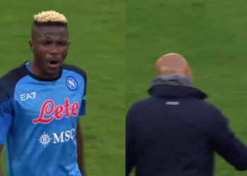 “რატო მცვლი?” – ვიქტორ ოსიმენი სპალეტის დაუპირისპირდა – ნიგერიელი ფორვარდი გაცხარდა