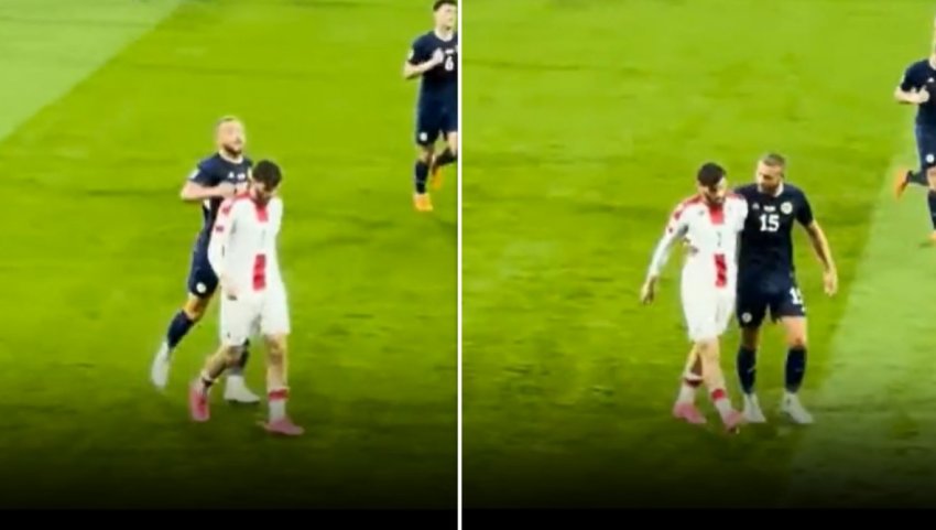 აქამდე უცნობი კადრები – რა გააკეთეს შოტლანდიელებმა როცა კვარამ თერთმეტმეტრიანი ვერ გამოიყენა