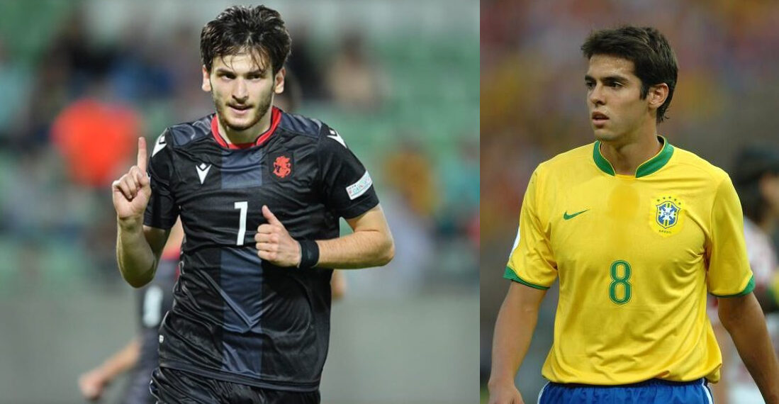 რა თქვა რიკარდო კაკამ კვარას შესახებ, რომელსაც ხშირად მას ადარებენ