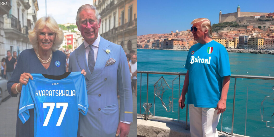 “ნაპოლის” და კვარას ქომაგები – რა ფოტოებს აქვეყნებს იტალიელი გრაფიკული დიზაინერი