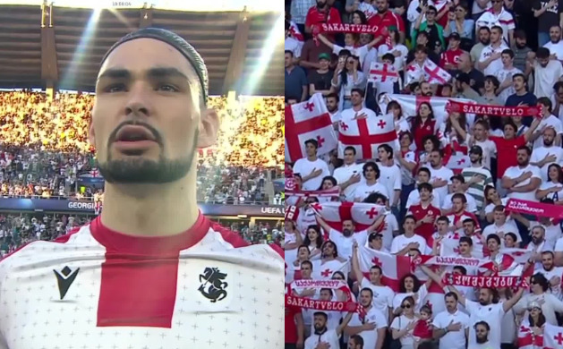 დიდებული სანახაობა – როგორ შეასრულეს ჰიმნი ნაკრების ფეხბურთელებმა