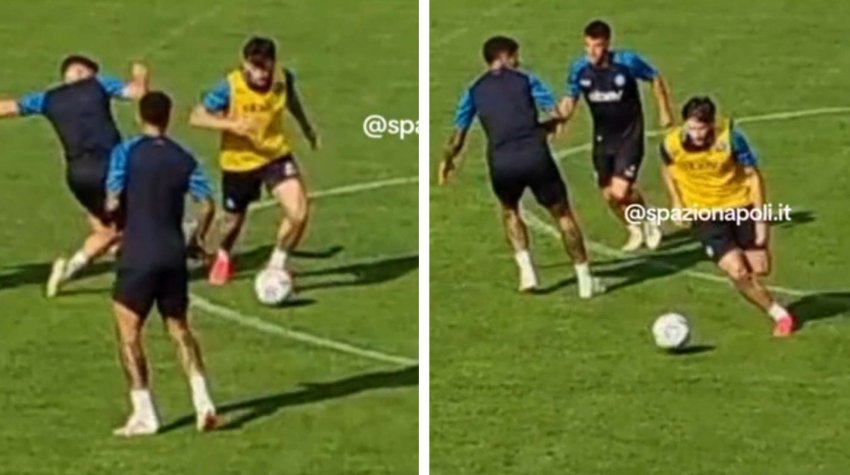 “სიგიჟე ! კვარადონა ფორმაშია” – ხვიჩამ ვარჯიშის დროს თანაგუნდელები არ დაინდო  – ვიდეო