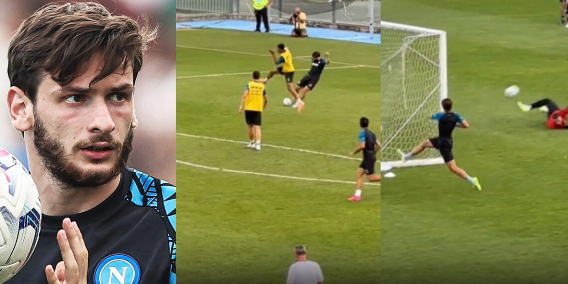 “ეს რომ გაეტანა…” – ნახეთ კვარას მომენტი ნაპოლის ვარჯიშიდან