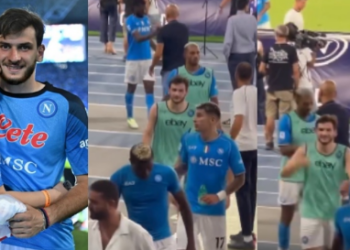 ვიდეო : ნიცა თავაძე ხვიჩა კვარაცხელიას ახალ კადრებს გვიზიარებს