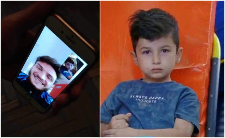 რაჭაში სტიქიისას გადარჩენილ ბიჭუნას ხვიჩა კვარაცხელიამ დაურეკა და გაამხნევა – ემოციური კადრები