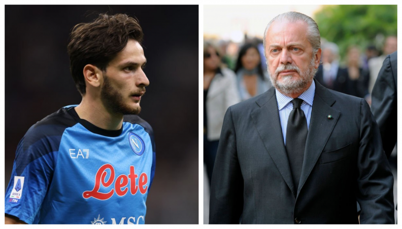 “ნაპოლის ბოსი იმავე სასტუმროში იმყოფებოდა სადაც ხვიჩას აგენტი იყო, თუმცა დე ლაურენტისმა არ ისურვა შეხვედრა” – რას წერს “კორიერე დელო სპორტი” კვარას კონტრაქტის შესახებ