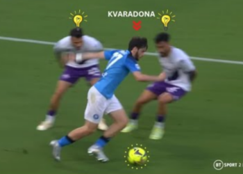 ხვიჩა კვარაცხელია მარადონასავით თამაშობს – რა ვიდეო მიუძღვნეს უცხოელებმა კვარას