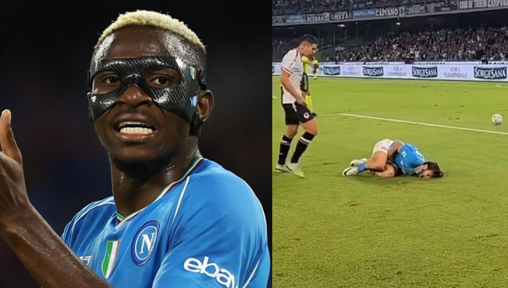 ვიდეო : ვიქტორი ამან გადარია – რა გააკეთა ოსიმენმა როდესაც კვარაცხელიას წინააღმდეგ უხეშად ითამაშეს