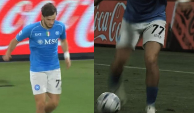 ნაპოლი ხვიჩა კვარაცხელიას ახალ სასწაულ ვიდეოს აქვეყნებს