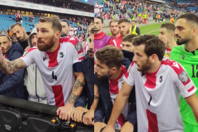 ვიდეო : ნაკრების ფეხბურთელების და ქომაგების საუბარი ნორვეგიასთან მარცხის შემდეგ