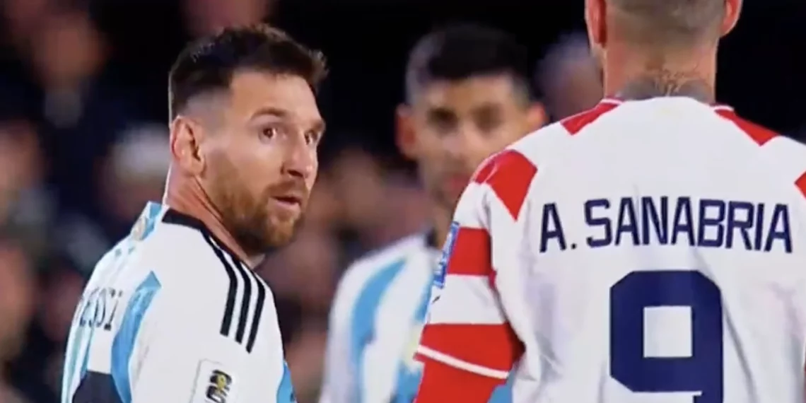 ვიდეო : ლეო მესის პარაგვაის ფეხბურთელმა შეაფურთხა – რა რეაქცია ჰქონდა არგენტინელს