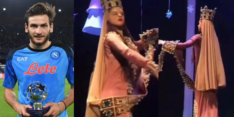 “აი ასეთი ნიჭიერი მეუღლე ჰყავს ხვიჩას” – ვრცელდება ნიცა თავაძის მიერ შესრულებული “სამაია”