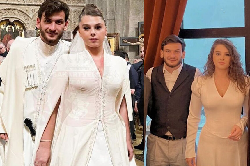 „სულ ასეთი ბედნიერები იყავით“ – ამღერებული ხვიჩა კვარაცხელია და მხიარული კადრები ფეხბურთელის ქორწილიდან