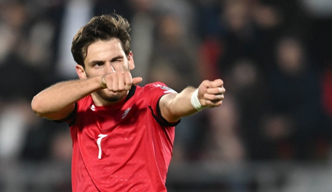 საქართველო 2:2 შოტლანდია – რა შეფასება მიიღო კვარამ 10-ქულიანი სისტემით