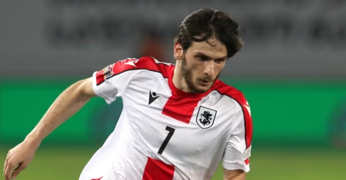 რა შეფასება მიიღო 10-ქულიანი სისტემით კვარაცხელიამ ესპანეთის ნაკრების წინააღმდეგ