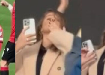 ნიცა თავაძის ემოციები ხვიჩა კვარაცხელიას გოლის დროს – ნახეთ ვიდეო