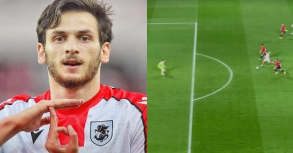 ვიდეო : ხვიჩა კვარაცხელიამ ესპანეთის ნაკრებს გაუტანა