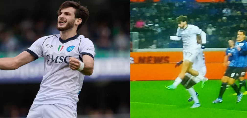 ვიდეო : კვარაცხელიააააა ! ხვიჩამ ატალანტას გოლი თავით გაუტანა