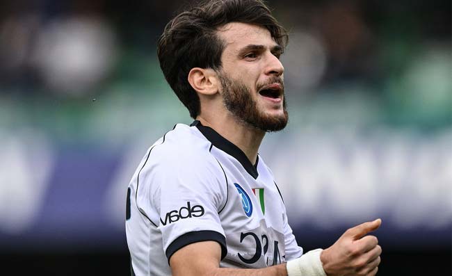 სრული ნდობა მწვრთნელისგან, მინდორზე გატარებული 90 წუთი და გოლი თავით – რა შეფასება დაიმსახურა კვარამ 10-ქულიანი სისტემით ატალანტასთან მატჩში