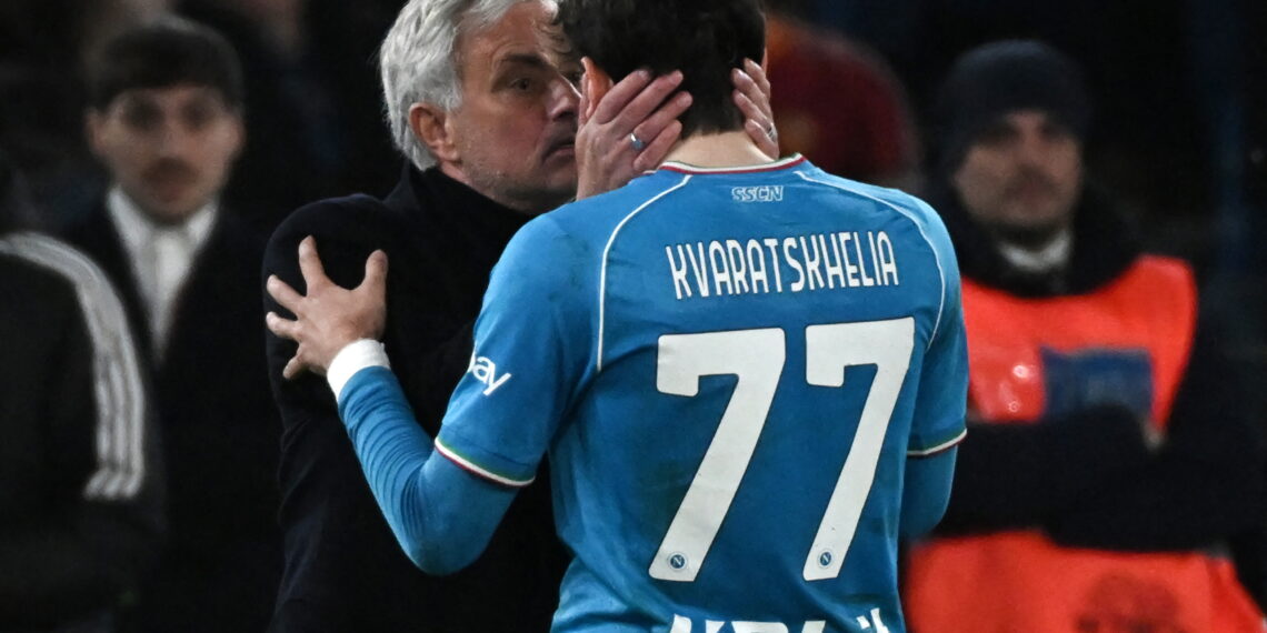 რა შეფასება დაიმსახურა კვარაცხელიამ რომასთან მატჩში