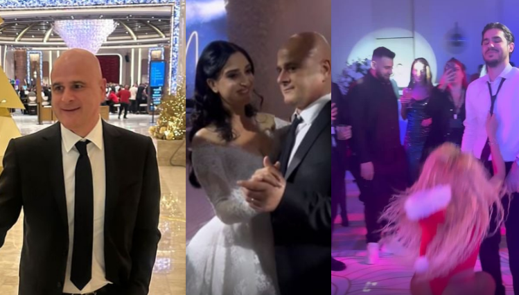 ემოციური ცეკვა მამასთან და მოულოდნელი საჩუქარი სიძეს “სანტას” სახით – ახალი კადრები თემურ ქეცბაიას ქალიშვილის ქორწილიდან