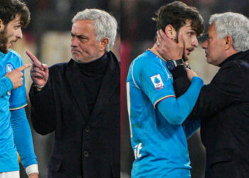 ვიდეო : ისტორიული კადრი – ხვიჩა კვარაცხელია და ჟოზე მოურინიო