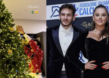 ვიდეო : ნიცას და ხვიჩას ნაძვის ხე – როგორ მორთო წყვილმა სახლი საახალწლოდ