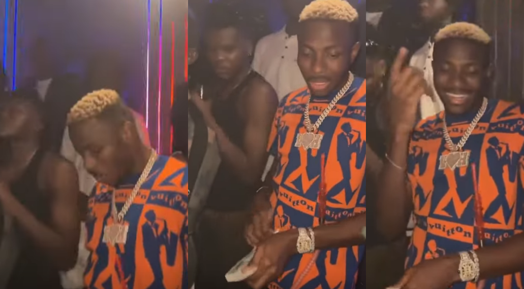 ვიქტორ ოსიმენი ნიგერიაში საახალწლო წვეულებაზე ფულს ჰაერში ყრის – ვიდეოს დიდი გამოხმაურება მოჰყვა