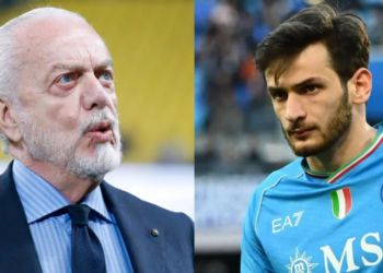 ნაპოლის ბოსი გასახდელში ჩავიდა და.. – ნახეთ რა საჩუქარს გაუკეთებს მარცხის მიუხედავად დე ლაურენტისი კვარას და სხვა ფეხბურთელებს