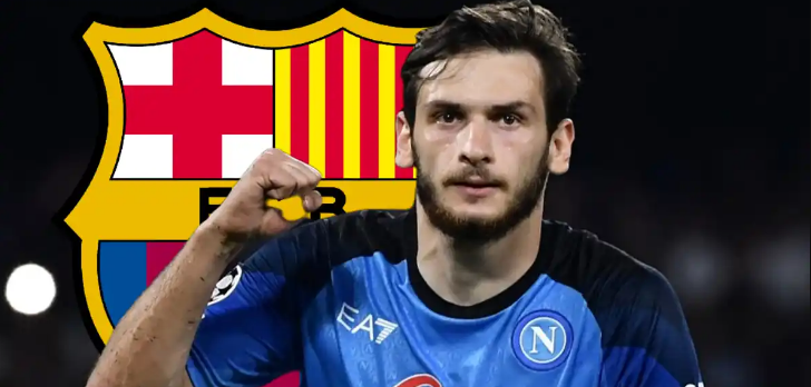 ნაპოლიმ დაასახელა თანხა, რომლის სანაცვლოდაც კვარაცხელიას ბარსელონაში გაყიდის