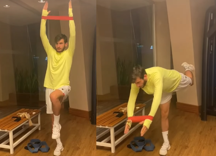 ვიდეო : არცერთი ჩაგდებული დღე – როგორ ვარჯიშობს ხვიჩა კვარაცხელია