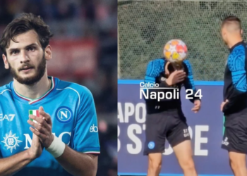 ვიდეო : “კვარა მფრინავ ბურთებს უნდა ერიდოს” – სახალისო ეპიზოდი ნაპოლის ვარჯიშიდან