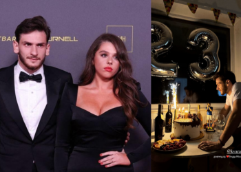 “მიყვარხარ” – როგორ ულოცავს ნიცა თავაძე ხვიჩა კვარაცხელიას დაბადების დღეს