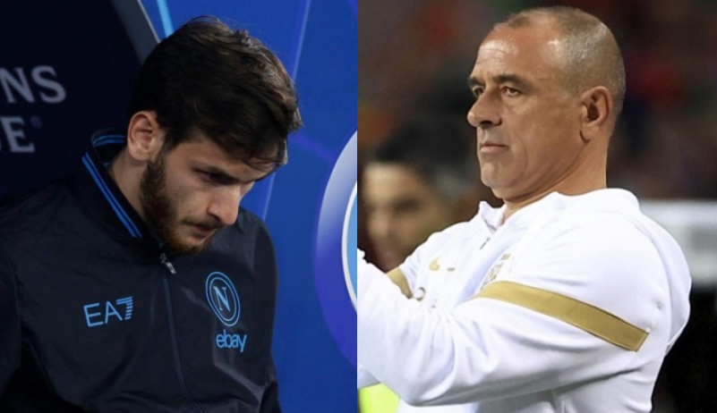 ვრცელდება ხვიჩა კვარაცხელიას და კალცონას ფოტო ვარჯიშიდან – როგორი ურთიერთობა აქვთ მწვრთნელს და ფეხბურთელს