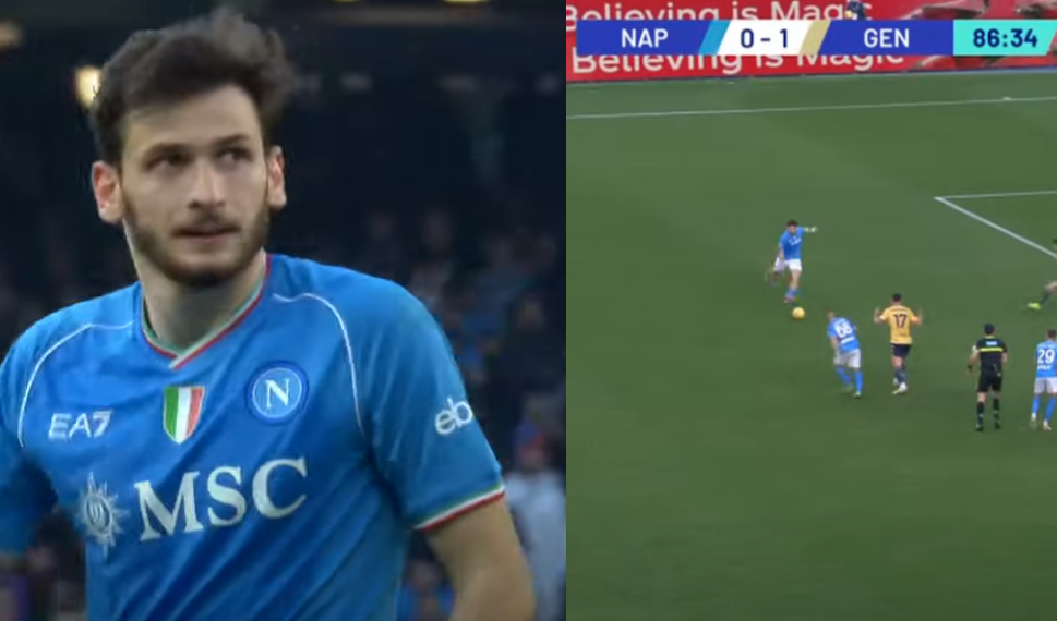 ვიდეო : ხვიჩას სახიფათო დარტყმა ბოლო წუთებზე ჯენოასთან – კვარაცხელიას გოლამდე ცოტა დააკლდა