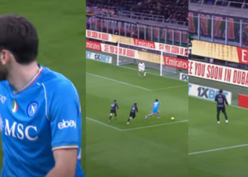 ვიდეო : ხვიჩა კვარაცხელიას ბრწყინვალე მოქმედება მილანთან მატჩში, რომელიც სიმეონემ ვერ გამოიყენა