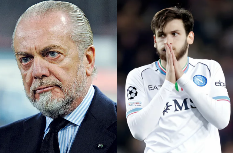 ნაპოლის პრეზიდენტი კვარაცხელიას შესახებ განცხადებას აკეთებს