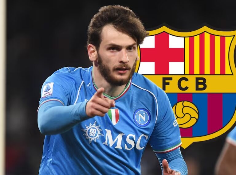 საოცარი ციფრებია – როგორი იქნება კვარაცხელიას ანაზღაურება თუ ბარსელონაში გადავა