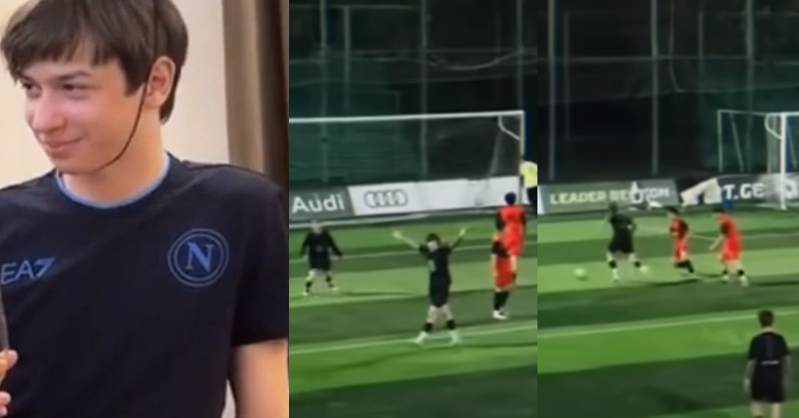 “ეს რა იყო!” – ხვიჩა კვარაცხელიას ძმამ საოცარი სილამაზის გოლი გაიტანა და ბრწყინვალე ცრუმოძრაობა შემოგვთავაზა