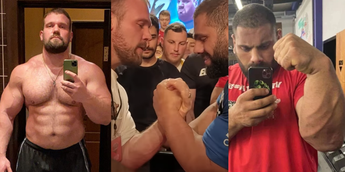 რუსი გოლიათის რეაქცია, როდესაც ქართველ ჰალკთან ვერაფერს გახდა – ვიდეო